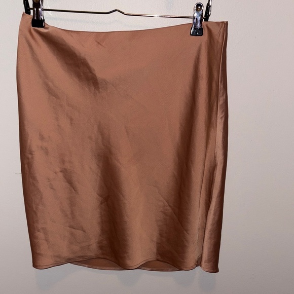 Rachel Zoe Elegant Tan Pencil Skirt - Picture 1 of 3